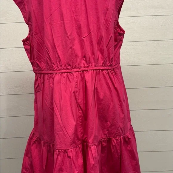 Scoop Pink Sleeveless Summery Dress - Picture 2 of 5